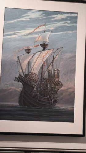 Durmstrangin laivan maalaus