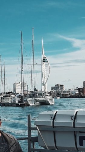  Spinnaker Tower 170m korkea näköalatorni