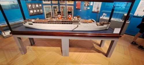 SS Arandora Starin suuri pienoismalli